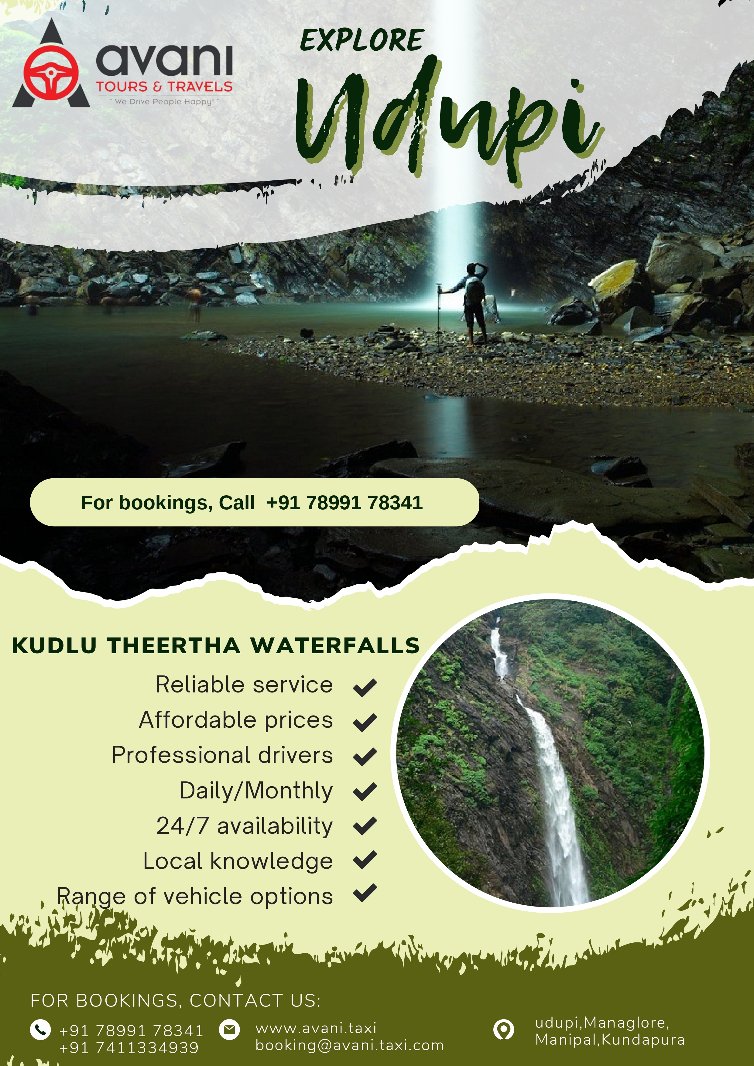 Kudlu Teertha Falls in Hebri: A Natural Beauty to Behold