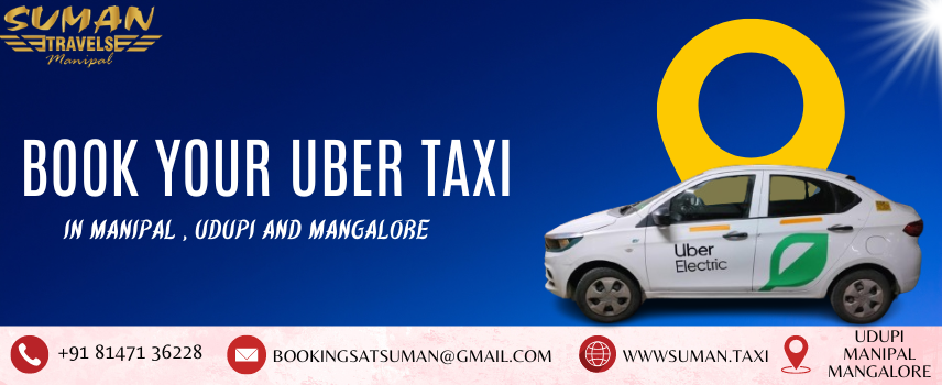 Uber Taxi in Manipal | Udupi | Mangalore